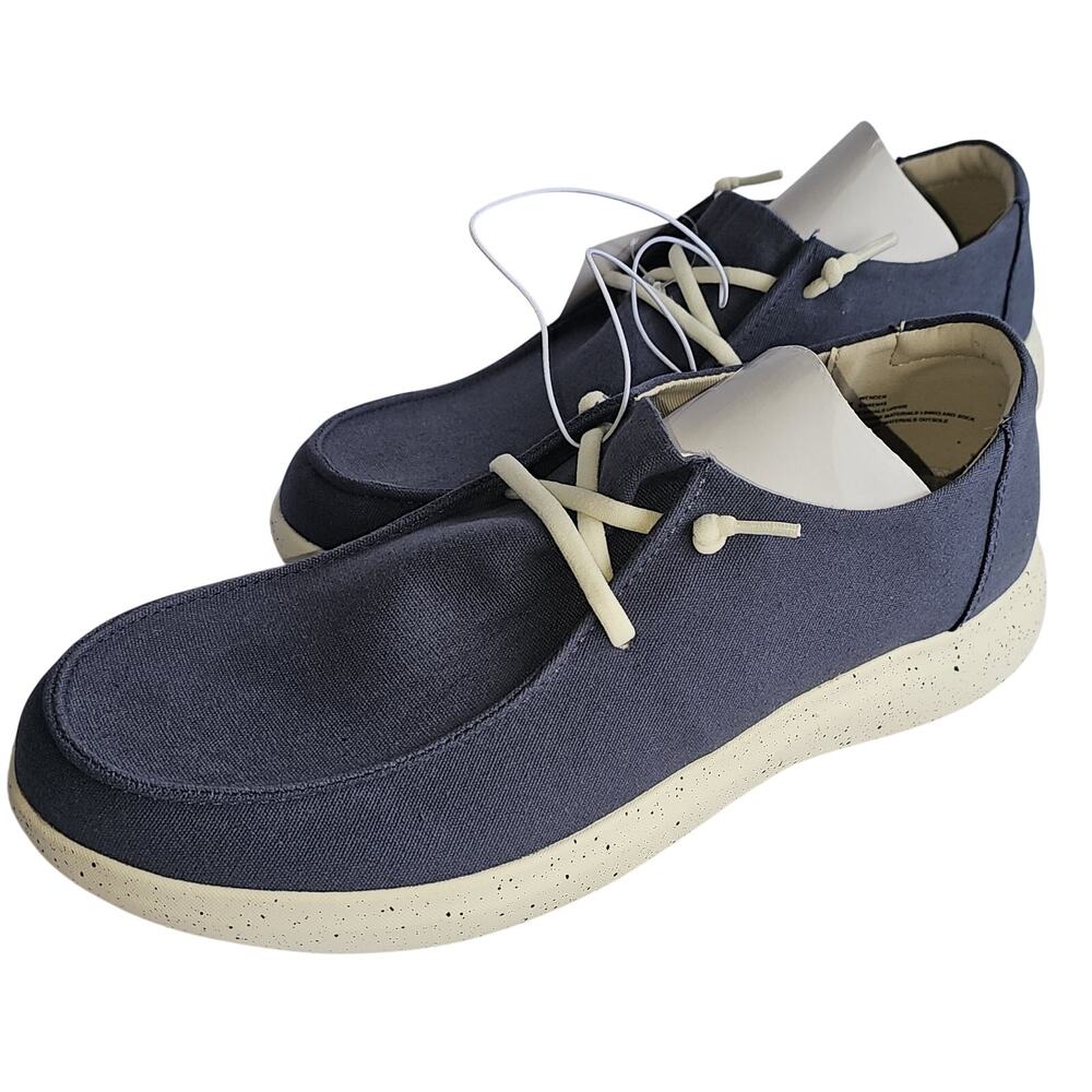 JSPORT Women's Lightweight Casual Slip On Shoe - Navy Blue